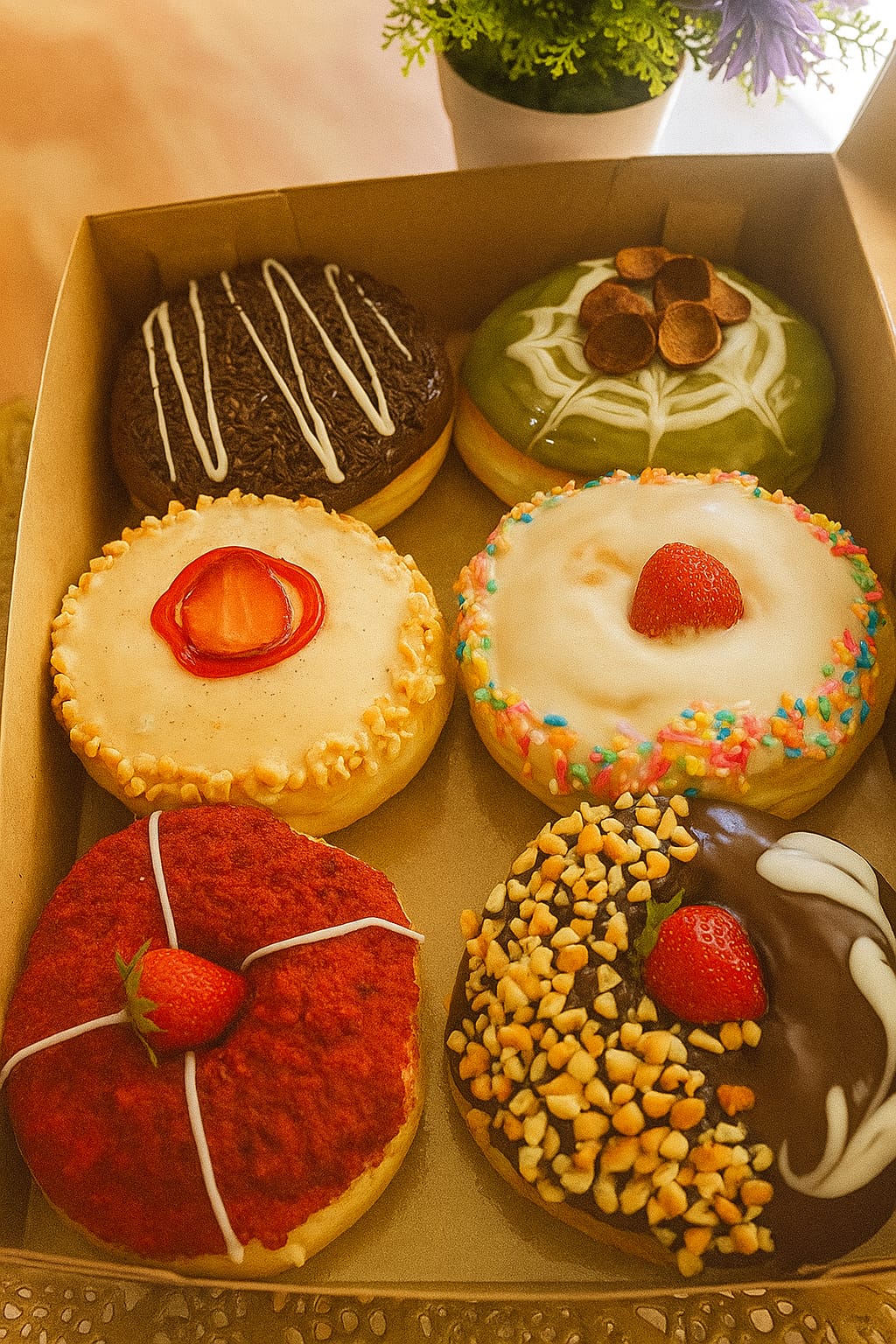 Donut Coklat Kacang