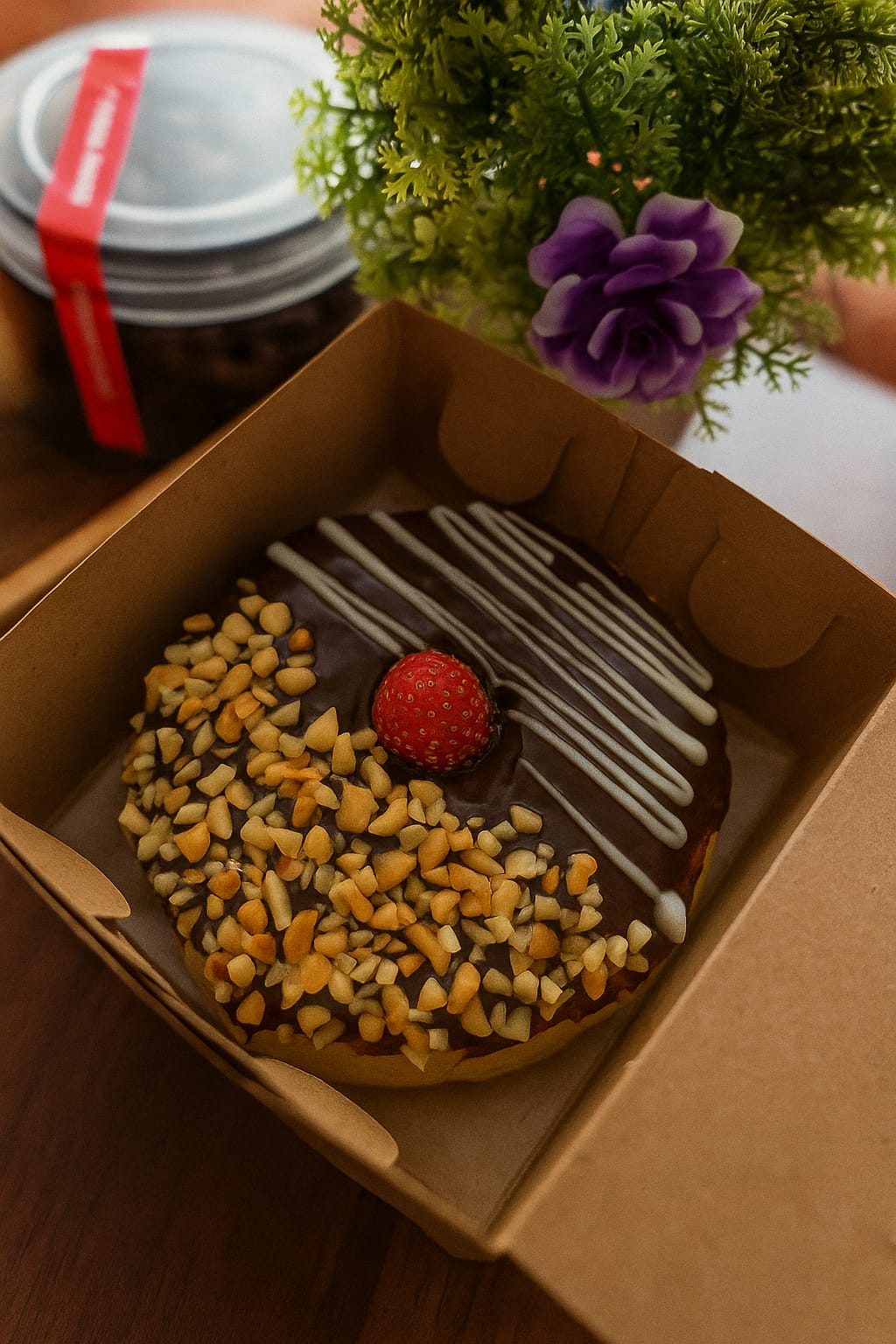 Donut Coklat Kacang